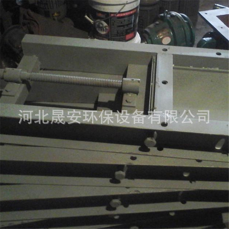 晟安生產手動插板閥 方型插板閥 排污閘閥 手動卸灰閥除塵器專用示例圖4