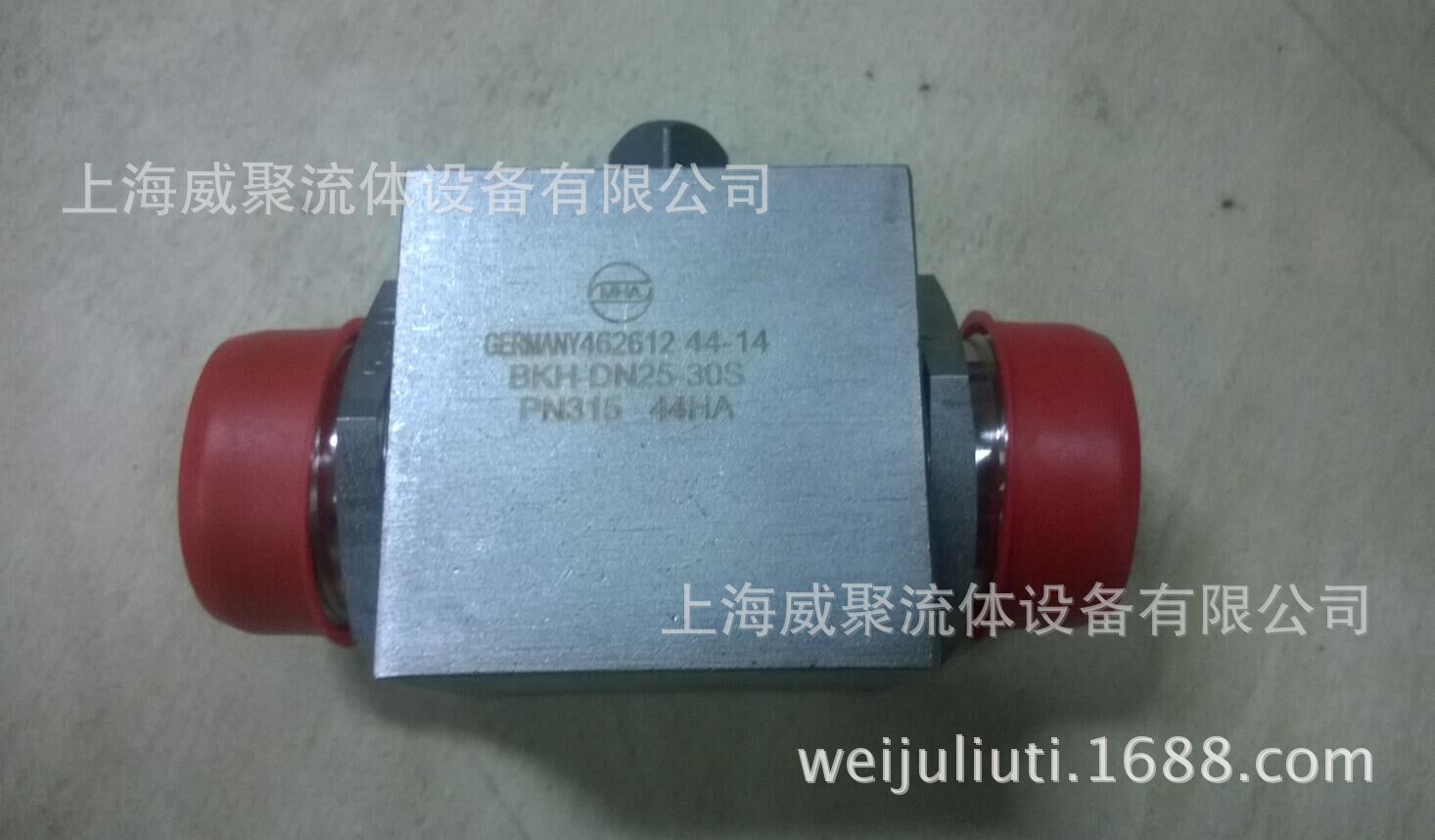 德國MHA美爾基安CNG氣站，槽車用球閥BKH-DN13-1/2NPT高壓球閥示例圖1