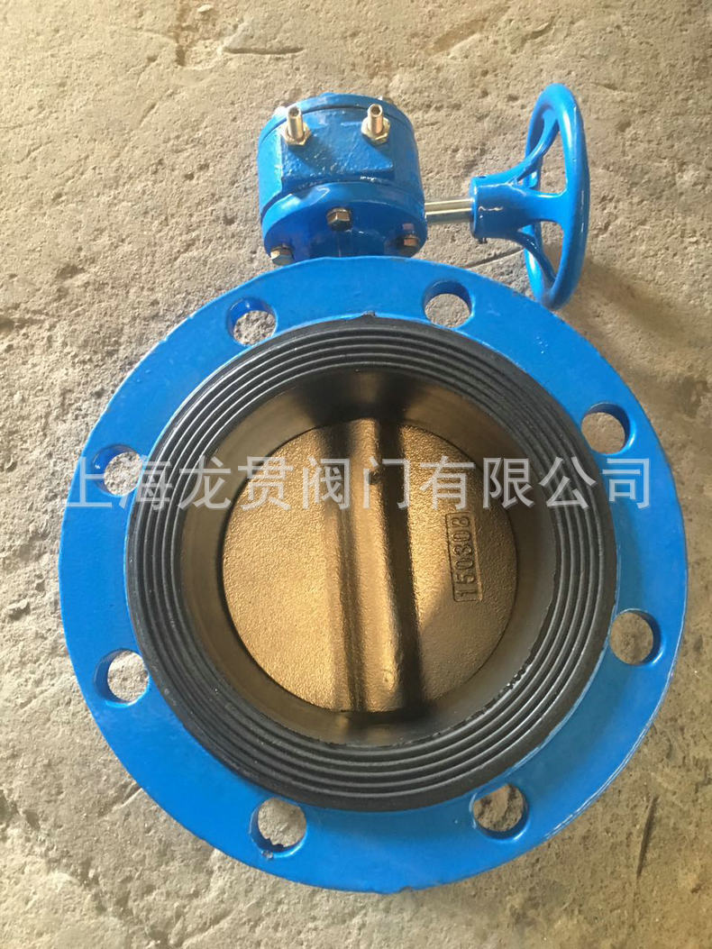 球墨鑄鐵渦輪法蘭蝶閥渦輪蝶閥 D341X手動軟密封渦輪蝶閥示例圖14