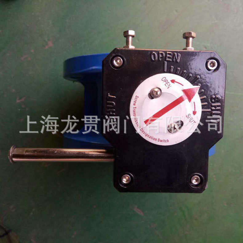 球墨鑄鐵渦輪法蘭蝶閥渦輪蝶閥 D341X手動軟密封渦輪蝶閥示例圖9