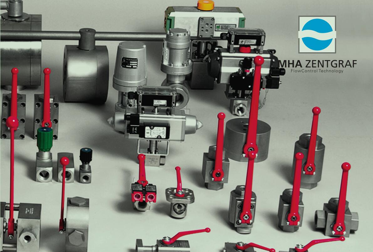 德國MHA手動球閥，直通閥門BKH DN10 NPT3/8 PN500 1928 192A示例圖1