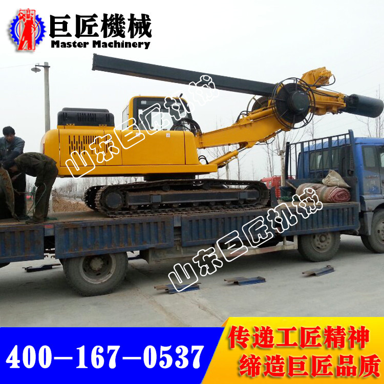 供應(yīng)22米履帶方桿旋挖鉆機  山東巨匠包教包學(xué)會操作示例圖8