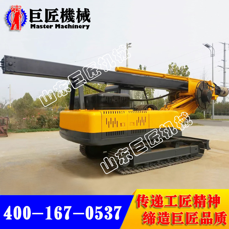 供應(yīng)22米履帶方桿旋挖鉆機  山東巨匠包教包學(xué)會操作示例圖5