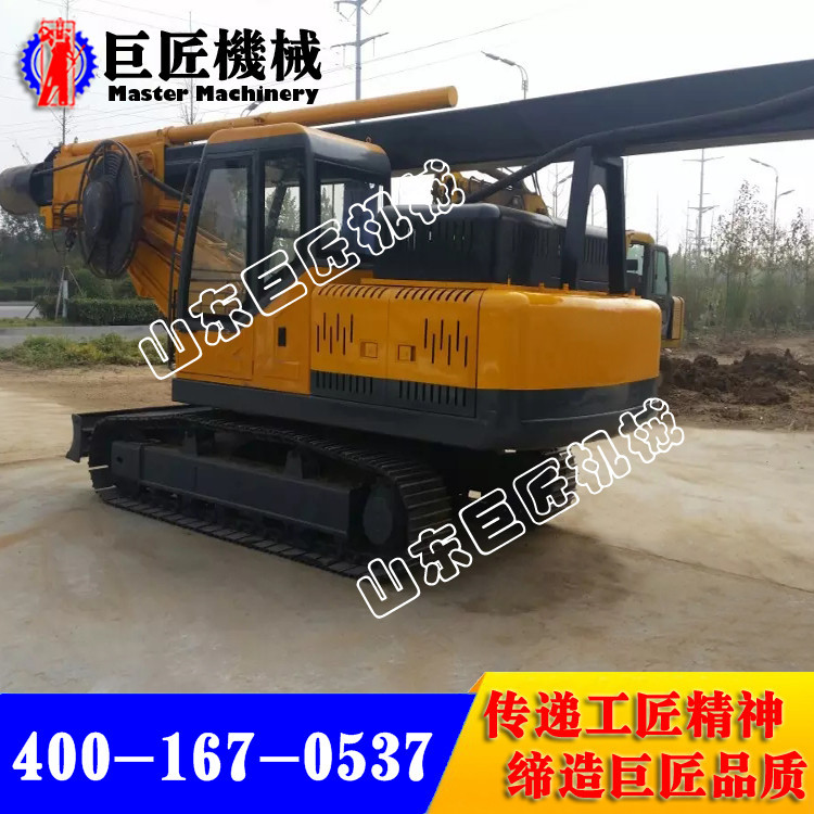 供應(yīng)22米履帶方桿旋挖鉆機  山東巨匠包教包學(xué)會操作示例圖6