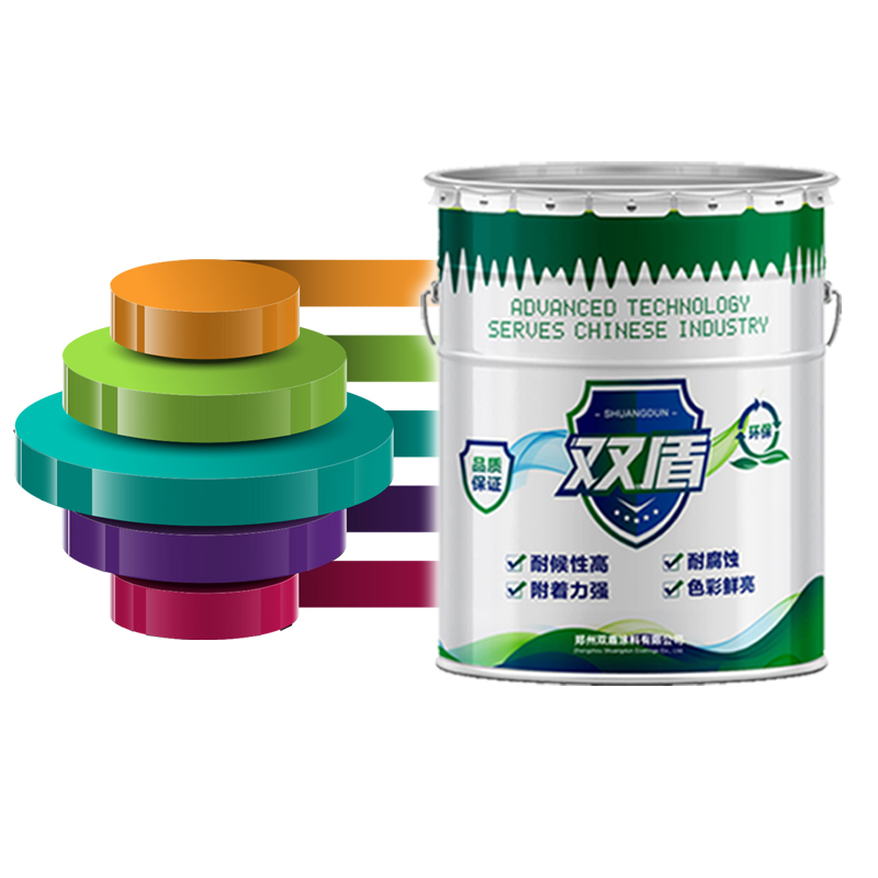 四川內江防銹漆  雙盾牌鐵紅H06-2酯防銹漆  彩鋼瓦翻新不用除銹防腐漆廠家批發
