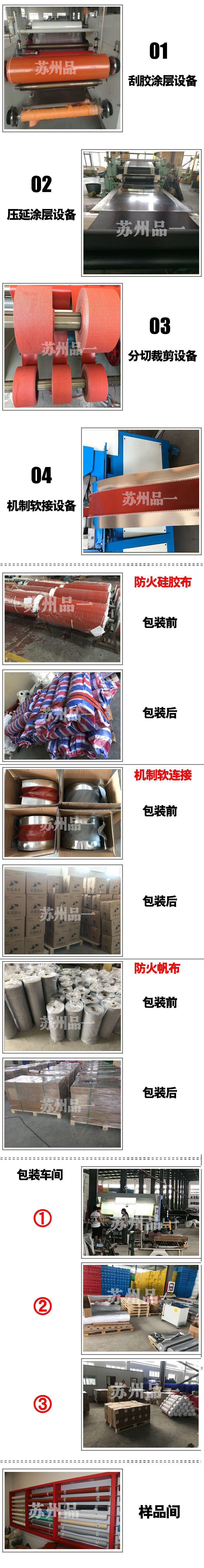 優惠價無味硅膠防火布 雙面防火帆布 灰色高溫隔熱布 防火簾布示例圖29