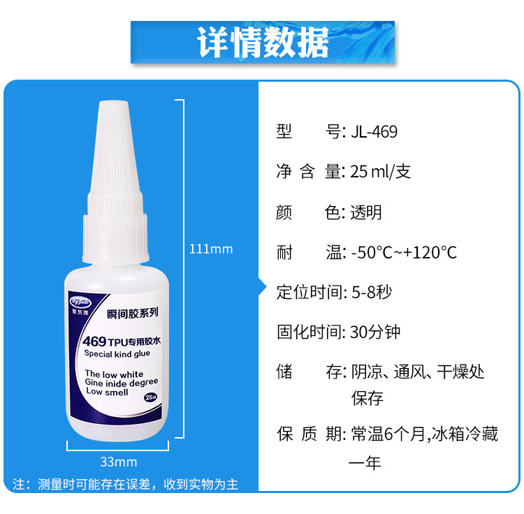 聚厲廠(chǎng)家直銷(xiāo)柔軟不發(fā)脆tpu/pvc專(zhuān)用膠水 強(qiáng)力tpu塑料快干膠水示例圖21