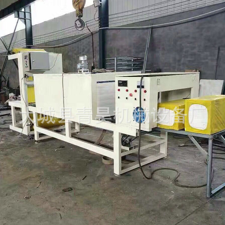 廠家直銷 多功能包裝機pe,pof膜裹包機 巖棉保溫板材自動套膜示例圖6