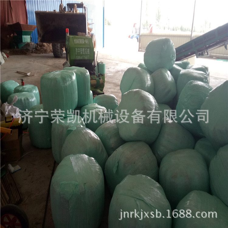優質牧草膜廠家批發 青貯打包機牧草膜使用 打捆機牧草膜網繩麻繩示例圖5