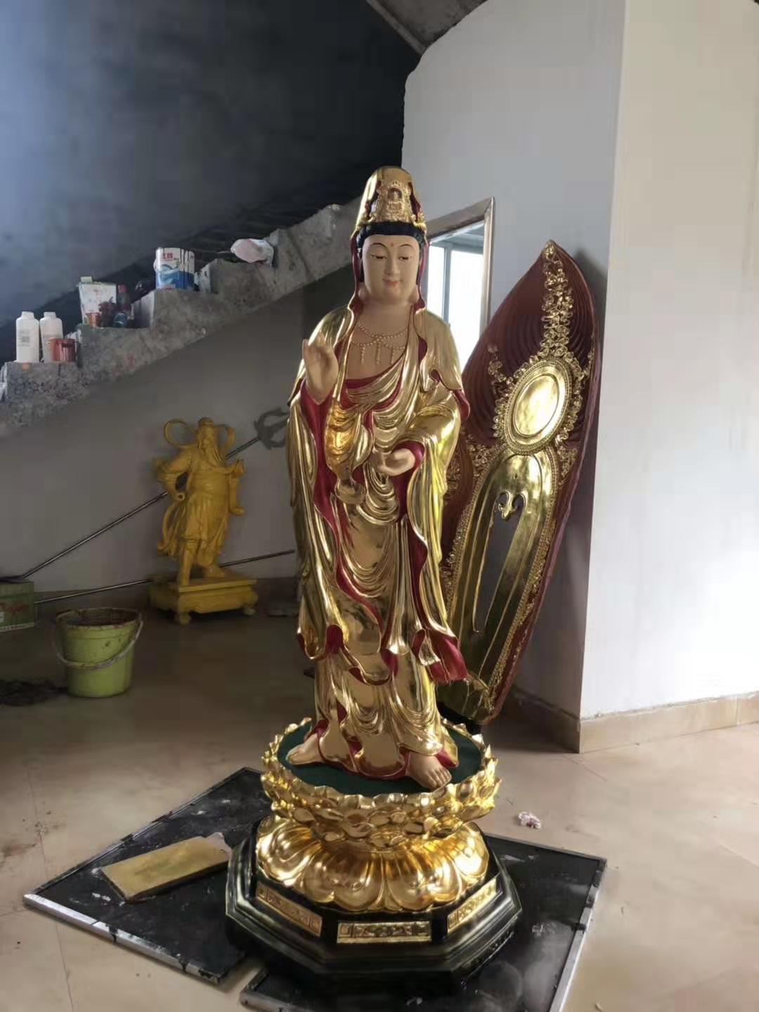 觀音 溫州慈宏法器廠批發精品玻璃鋼貼金觀音佛像 樹脂千手觀音菩薩 樹脂千手觀音菩薩