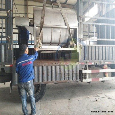 地潔自動反撈式機械格柵撈渣機，M型回轉(zhuǎn)式格柵碎料粉碎機