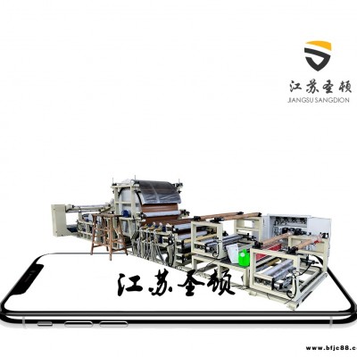 無溶劑熱復合機 無紡布防水透氣膜復合機 電加熱 江蘇圣頓機械 廠家直供