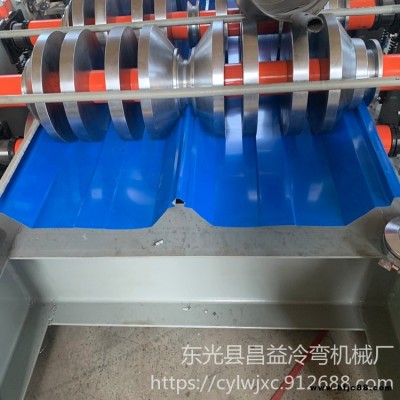 760角馳壓瓦成型設備 820型角馳壓瓦機設備 角馳壓瓦彩鋼設備 彩鋼成型設備 昌益壓瓦機