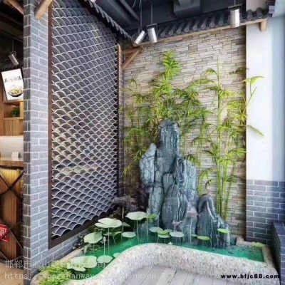 青瓦拼花 淞山瓦業 窗花瓦 飯店裝修瓦片 圍墻裝飾中式裝修鏤空隔斷透窗用瓦比較好
