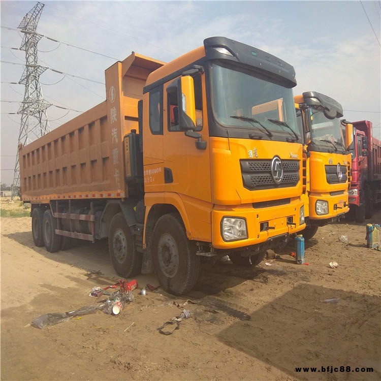二手自卸車 德龍x3000箱長8.5米砂石運輸自卸車