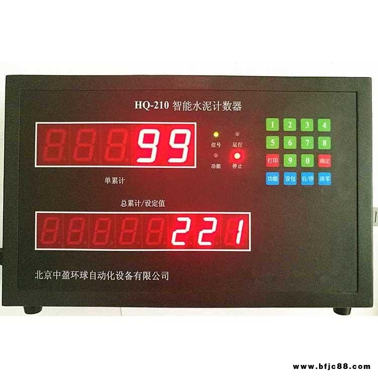 水泥點包機，水泥計數器，水泥裝車計包器