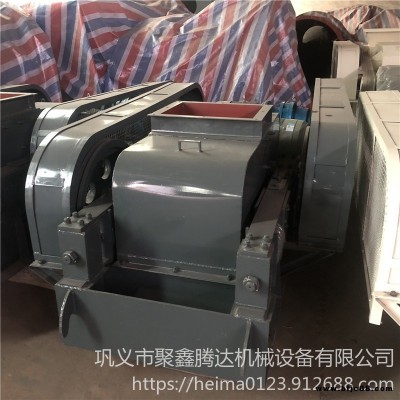 石英石對輥破碎機 砂石骨料破碎機 聚鑫騰達 400*250型建筑石料對輥式破碎機