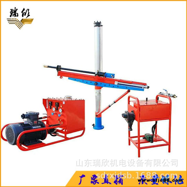 架柱式液壓回轉鉆機廠家低價促銷ZYJ400/280煤層注水孔架柱式鉆機