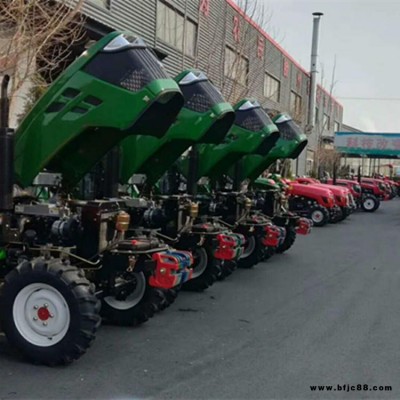 中型四輪四驅大棚王拖拉機 配套豪華駕駛室 田宇504 604農用拖拉機配套各種農具