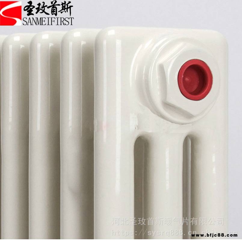 住宅立式鋼制柱型散熱器GZ314/GZ317鋼管三柱散熱器