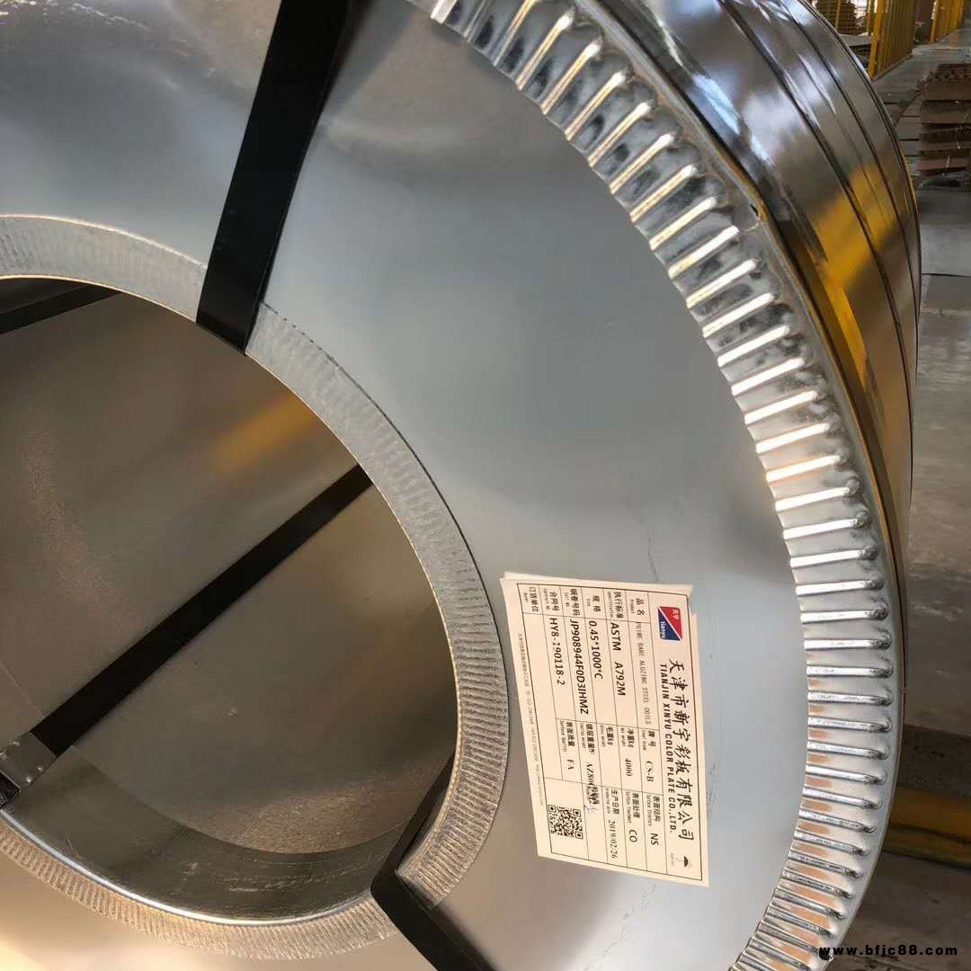 天津新宇 彩涂卷 彩鋼瓦 鍍鋁鋅卷 750壓型瓦 工程用板