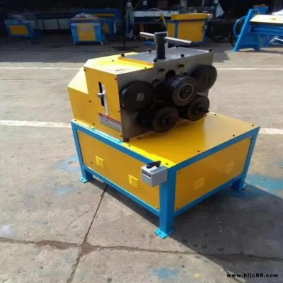 源頭廠家 角鐵卷圓機 扁鐵卷板機 50x50 角鋼卷圓機 法蘭卷板機
