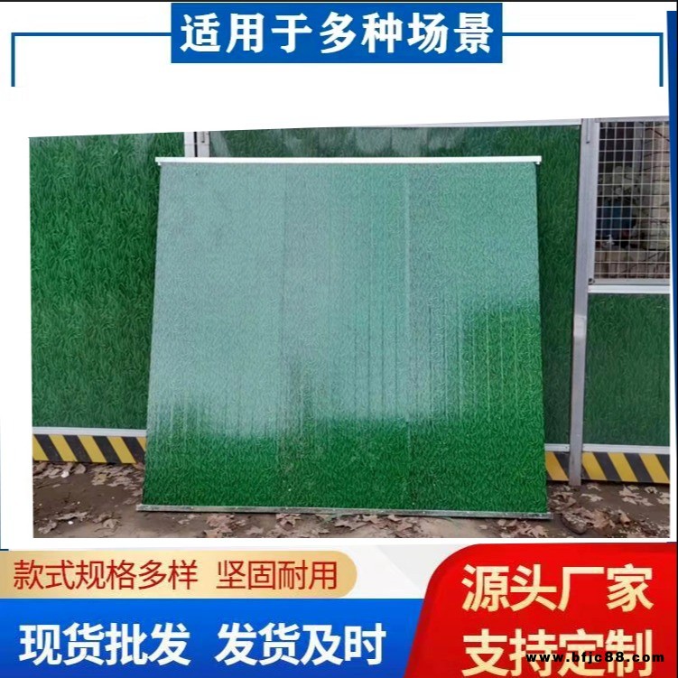 新型裝配式圍擋 施工安全防護(hù)隔離圍墻 工地拼接式鍍鋅鋼板 廠家