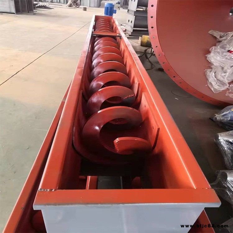 無軸螺旋輸送機 污泥垃圾專用U型螺旋輸送機 石料水泥砂漿螺旋輸送機