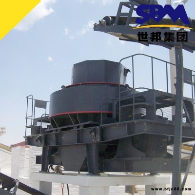 花崗巖破碎成建筑石子設(shè)備 上海世邦花崗巖碎沙機(jī) vsi河卵石制砂機(jī)生產(chǎn)線
