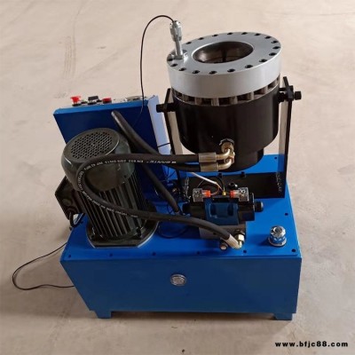 液壓膠管扣壓機(jī)  ZK-400管件對接縮口機(jī) 中鎧建筑腳手架縮管機(jī)