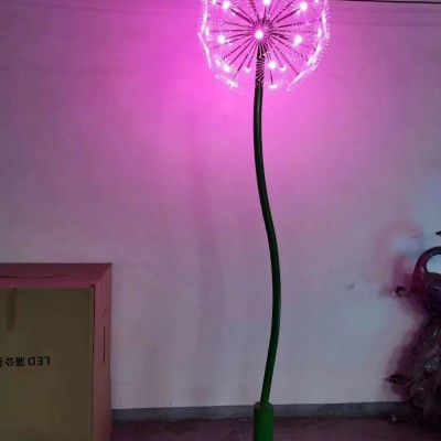 戶外蒲公英景觀燈戶外景觀大型蒲公英燈裝置銘星廠家位于國際燈飾生產基地橫欄鎮一條龍服務