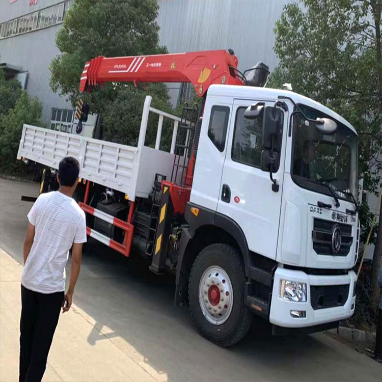 陜汽12噸徐工隨車吊 藍牌徐工隨車吊價格 神百 可來廠觀看