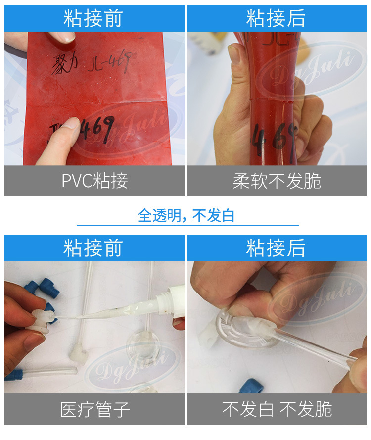 聚厲廠家直銷柔軟不發(fā)脆tpu/pvc專用膠水 強力tpu塑料快干膠水示例圖20