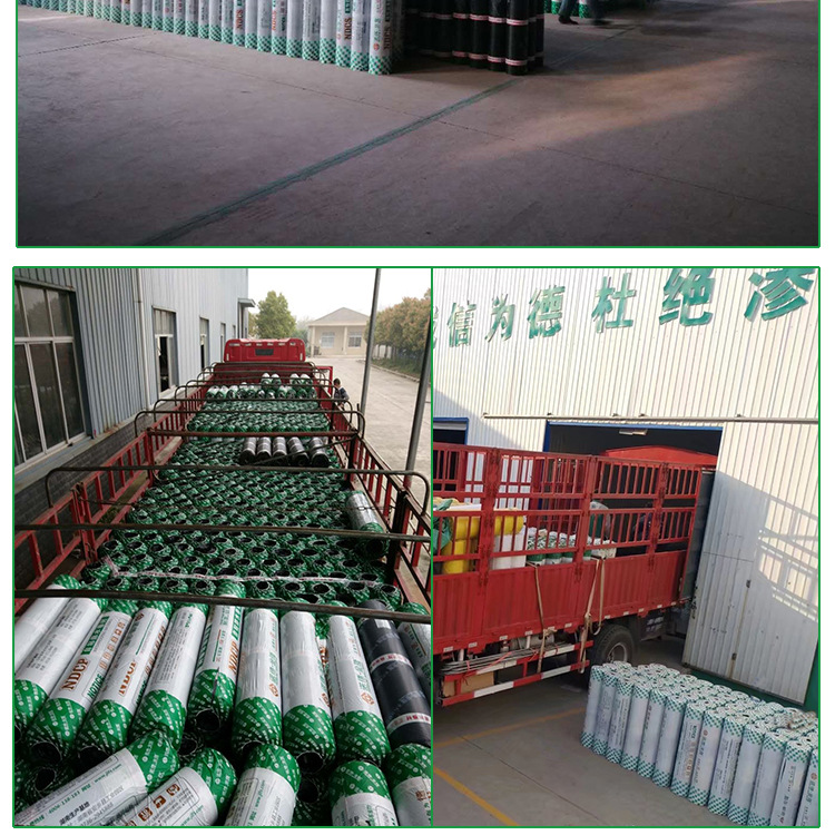 諾德金隆國標4.0mm厚預鋪PY類自粘防水卷材 聚酯胎自粘防水卷材示例圖4