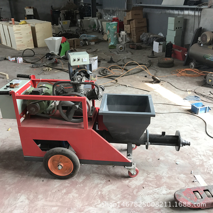 主營新款多功能小型膩子噴涂機 水泥石灰砂漿噴涂機 自動噴涂機示例圖6