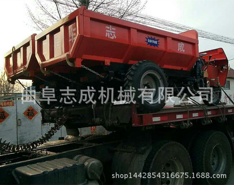 建筑工程機械小型翻斗車18馬力柴油農(nóng)用車多功能砂石運輸車志成示例圖8