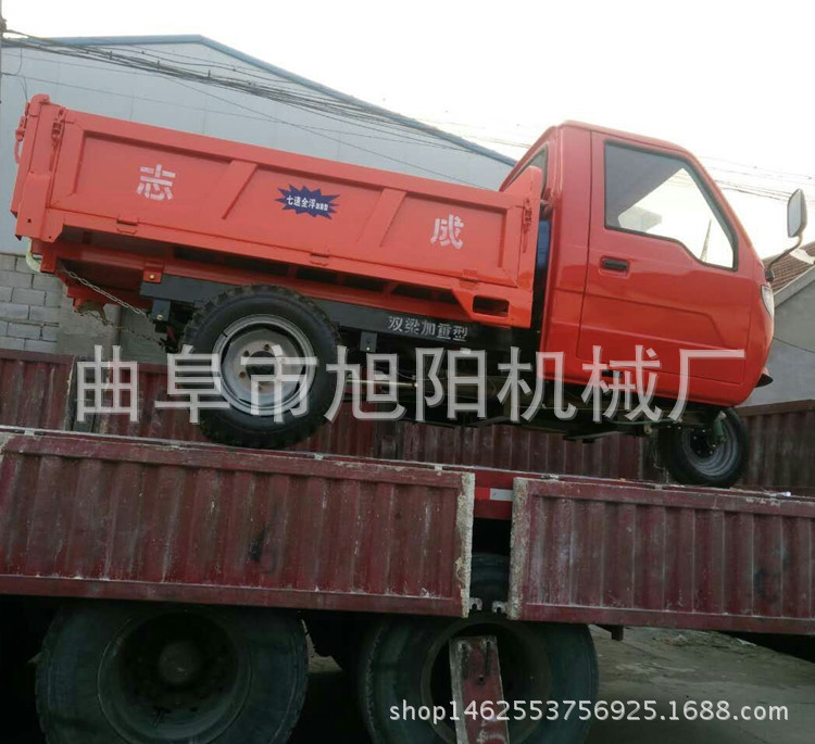 廠家直銷燃油式工程三輪車 建筑砂石水泥自卸車 2T家用柴油運(yùn)輸車示例圖16