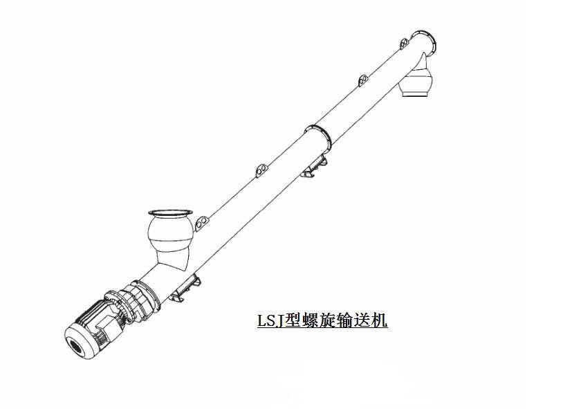 建筑螺旋輸送機(jī)建設(shè)機(jī)械輸送機(jī)石灰水泥絞龍上料機(jī)
