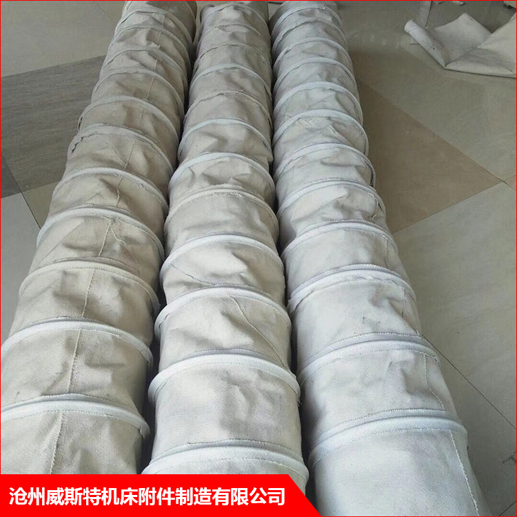 除塵水泥布袋批發(fā) 除塵伸縮式水泥布袋 威斯特 耐高溫水泥布袋 廠家定制