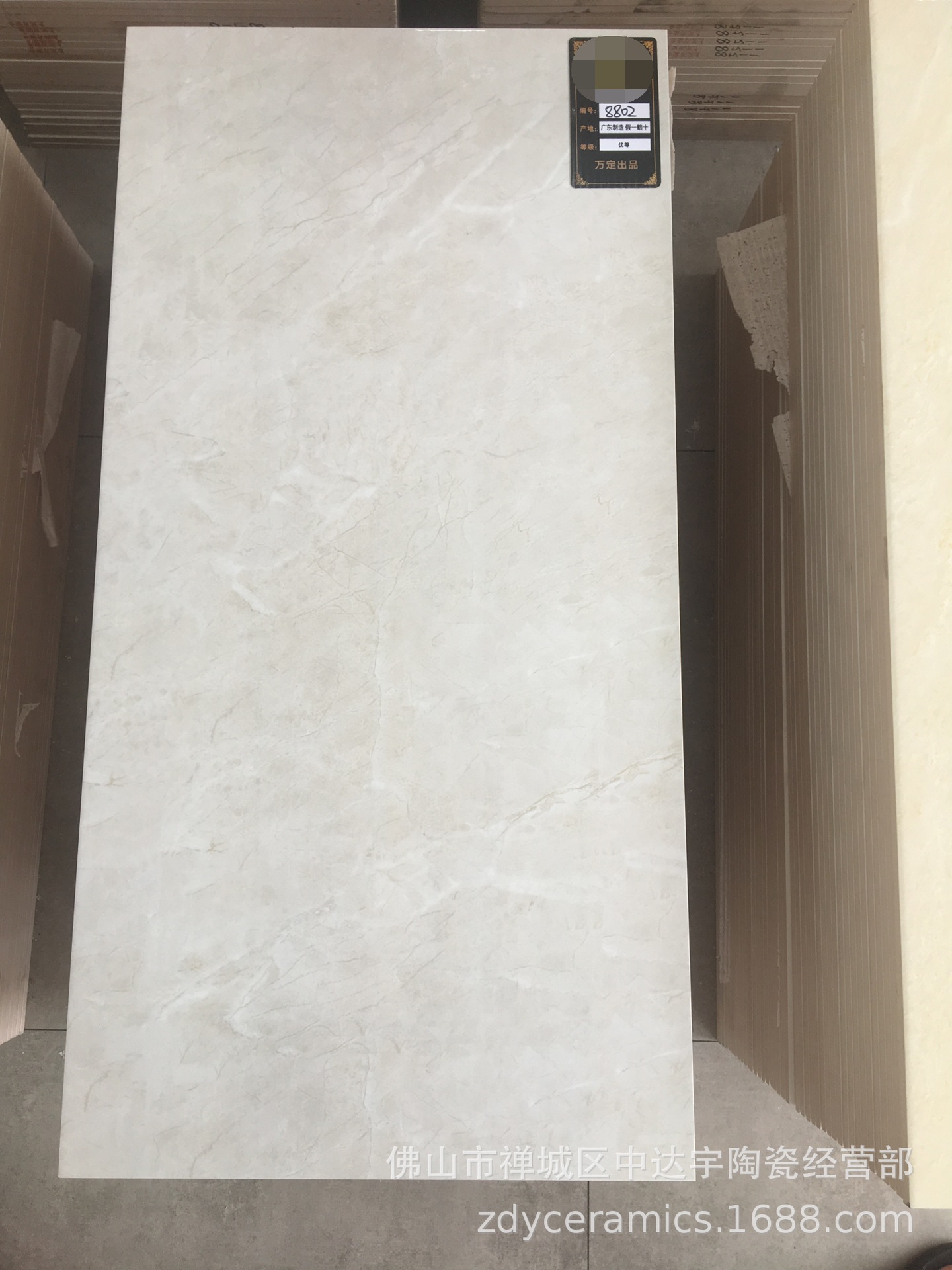 洗手間防滑地面北歐廚衛印花磚內墻磚瓷片品牌瓷磚批發40*80cm示例圖2